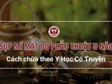Cách chữa sụp mí mắt do u não bằng phương pháp y học cổ truyền